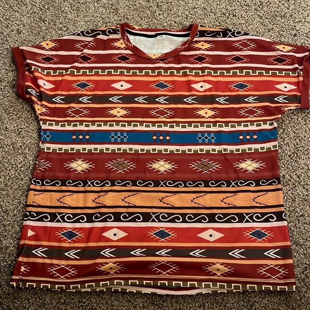 3XL Western top